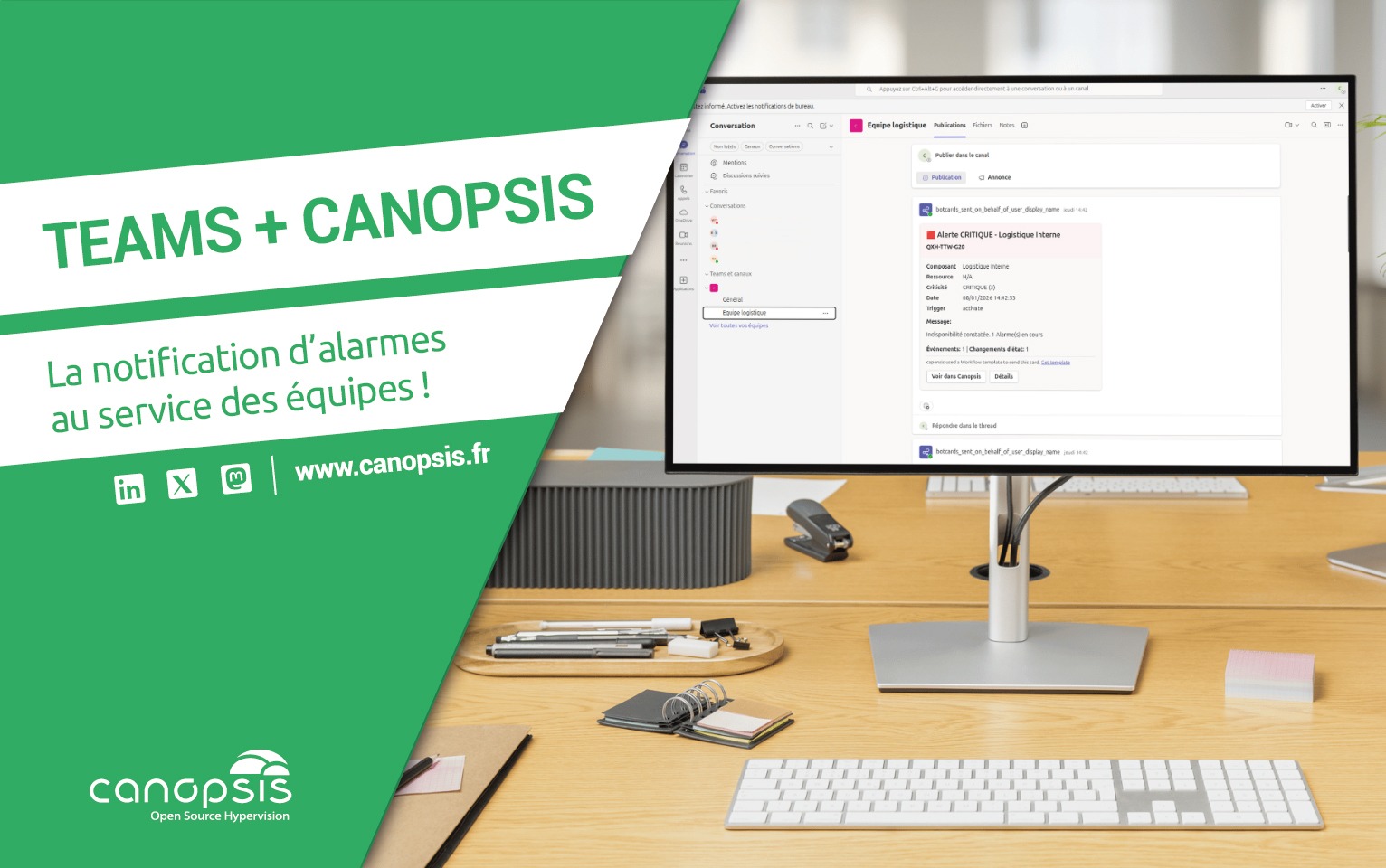 Article Canopsis + Teams - Miniature FR