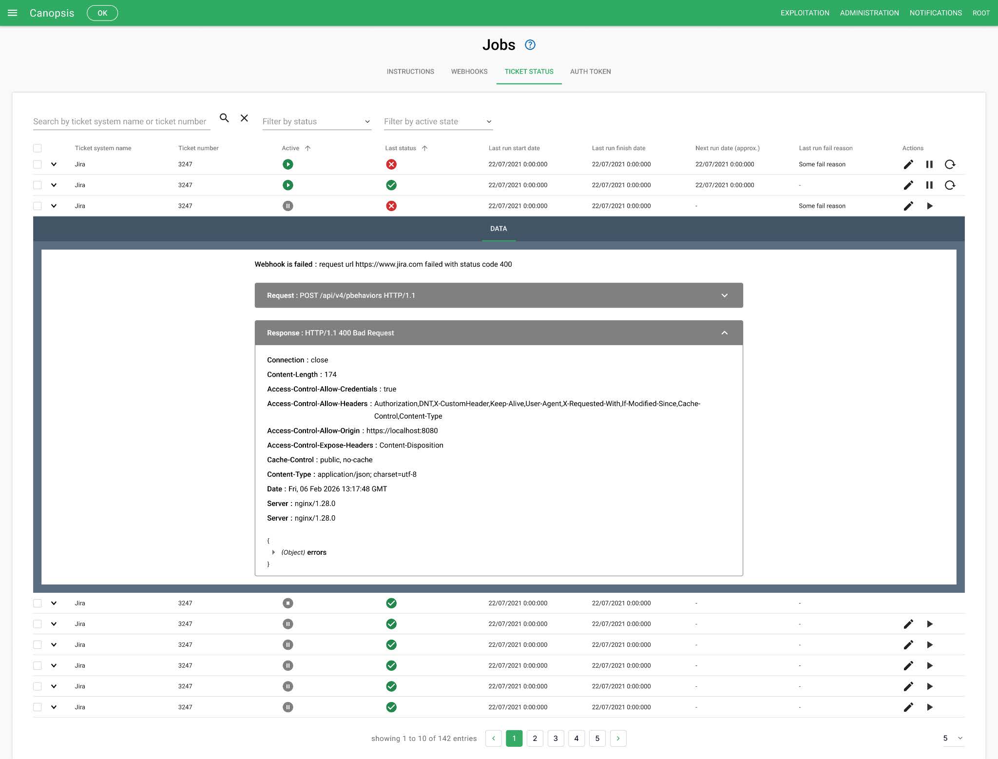 Gestionnaire de jobs