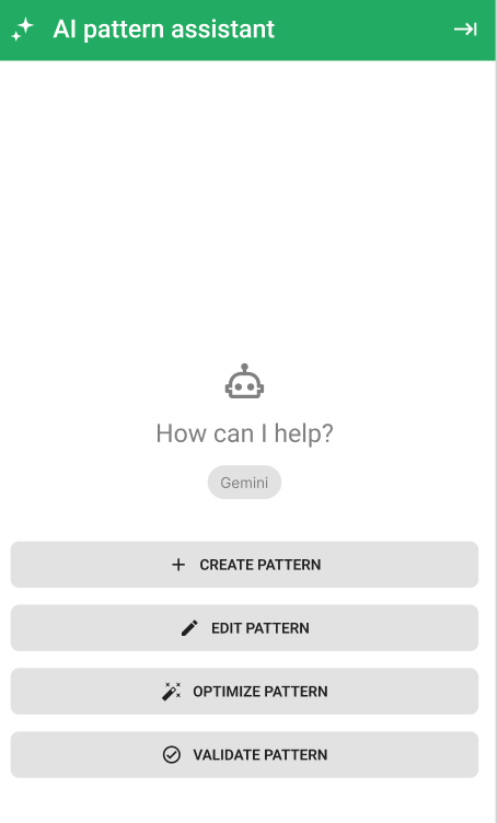 Patterns Aide à la rédaction - IA 1