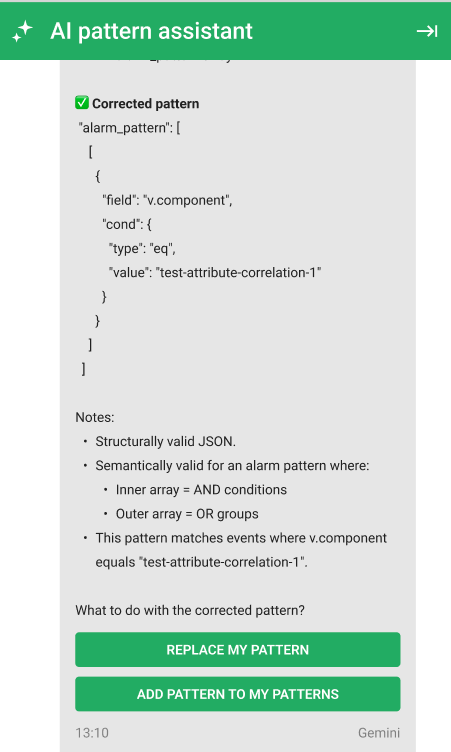 Patterns Aide à la rédaction - IA 2