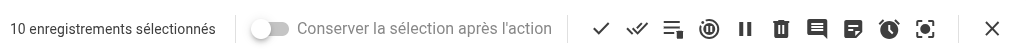 Thèmes graphiques - Panneau actions de masse 2026