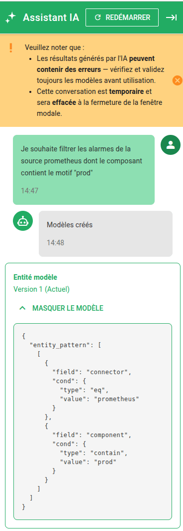 Article Canopsis 26.04 - Assistant IA - Hypervision open source